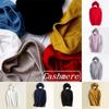 Women's Loose Sweater Knitted Soft Cashmere Hoodies Coat For Cozy Comfort