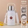 316 Stainless Steel Insulated Water Bottle Portable Handle Outdoor Sport Thermos Flask