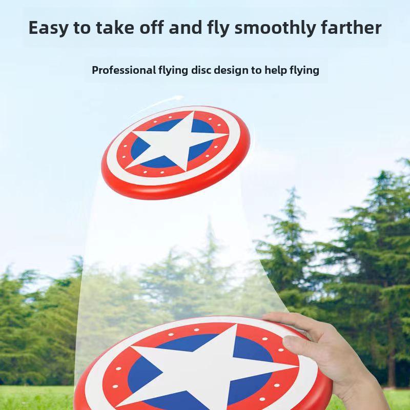 Мягкий фрисби для детей: Безопасная игрушка для отдыха на открытом воздухе для развлечения родителей и детей — летающий диск для детей детского сада и учащихся начальной школы.