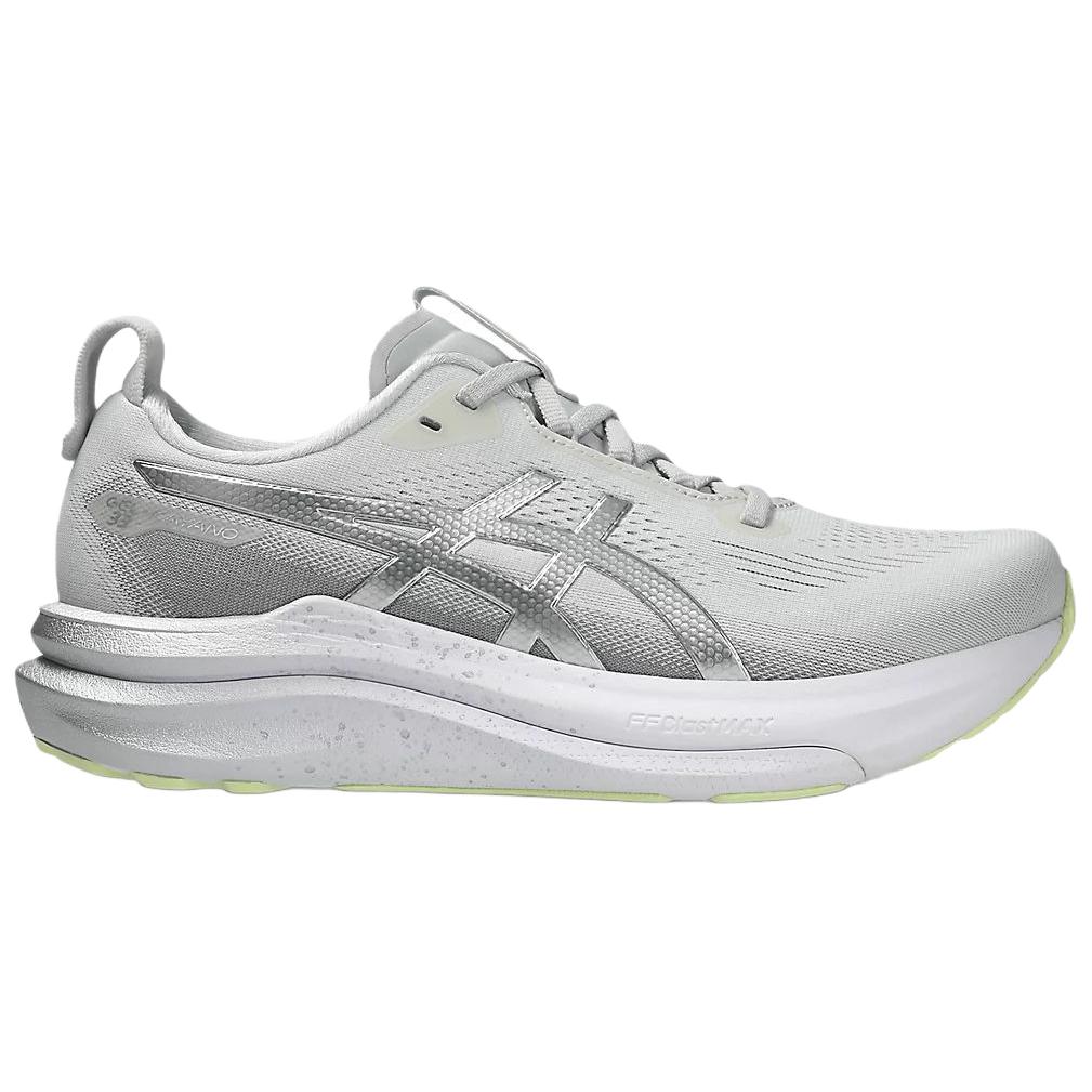 ASICS GEL KAYANO 33 Running Shoes Women's Platinum/Neon Green