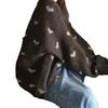 Korean retro love sweater women's autumn and winter 1011 new loose lazy pullover knitted sweater top women's trend