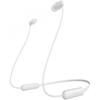Sony Wireless Earphones WI-C200: Bluetooth compatibleUp To 15 Hours of Continuous playbackWith Microphone 2019 Model White WI-C200 WC