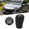 Для mazda 3 2007 хэтчбек ручка переключения передач Gorgeri ручка переключения передач автомобиля, ручка переключения передач ручка переключения передач головка рычага переключения передач для 2005-2011(5 Скорость)