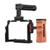 Клетка для камеры Sony A7m4 Компактная оснастка из алюминиевого сплава Для профессиональной съемки фильмов и видеоблогинга