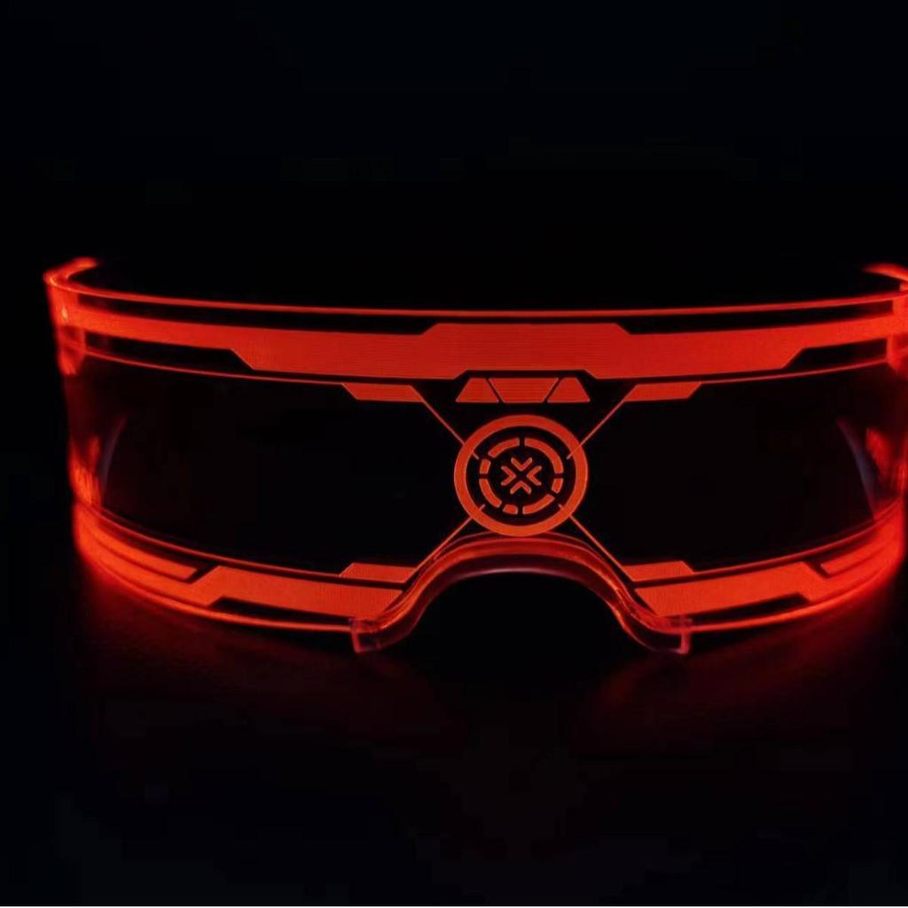 Светодиодные цветные светящиеся очки - Аксессуары для рождественского фестиваля в баре