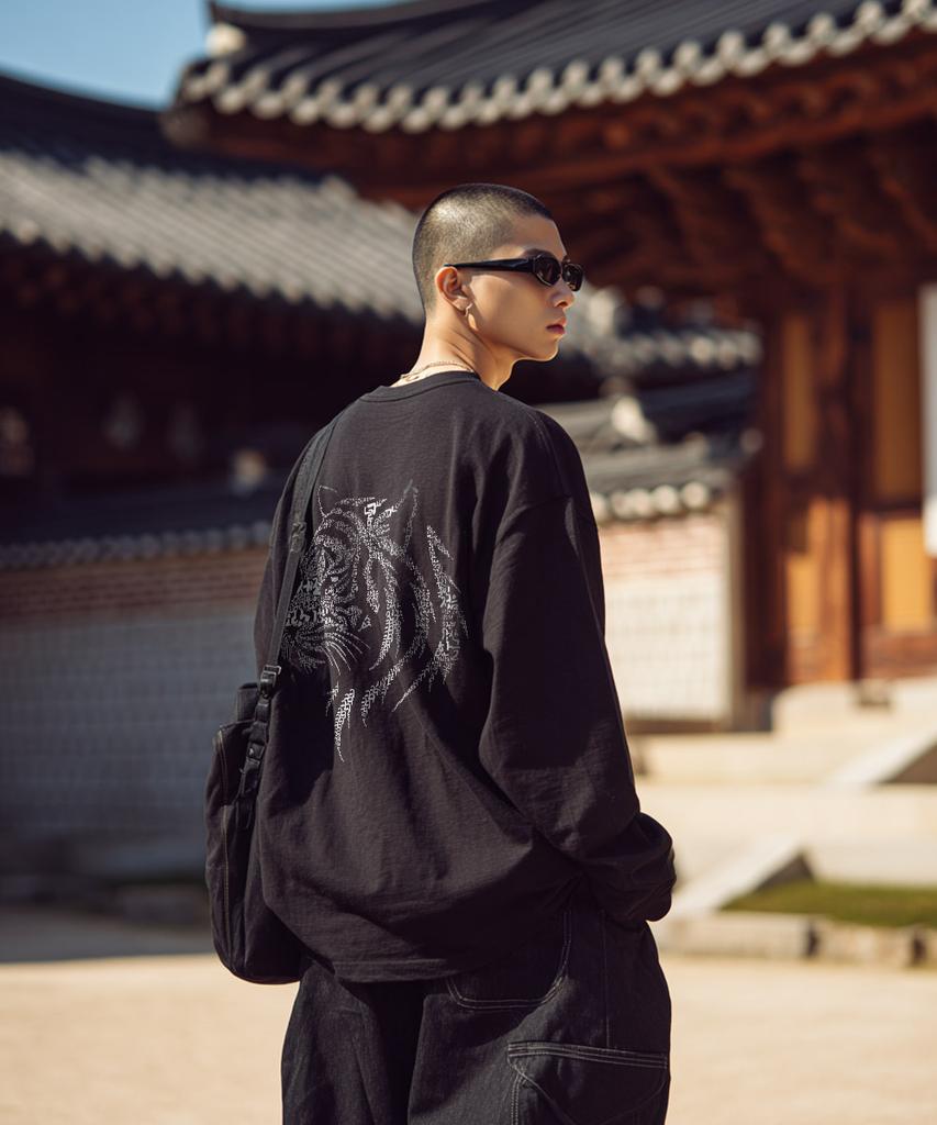 OHP Ohpxharmonia National Anthem Basic Long Sleeve T-Shirt 6