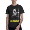 Xhaxhi Мужские футболки Blondie Рок-группа Музыка Мужские футболки для тренировок Спортивная футболка для бега для мужчин Модная с коротким рукавом