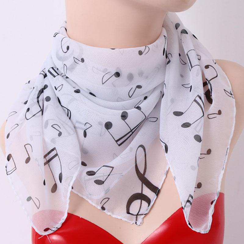 Multi-Season Chiffon Silk Scarf: Versatile 65cm Square for Sun and Neck Protection