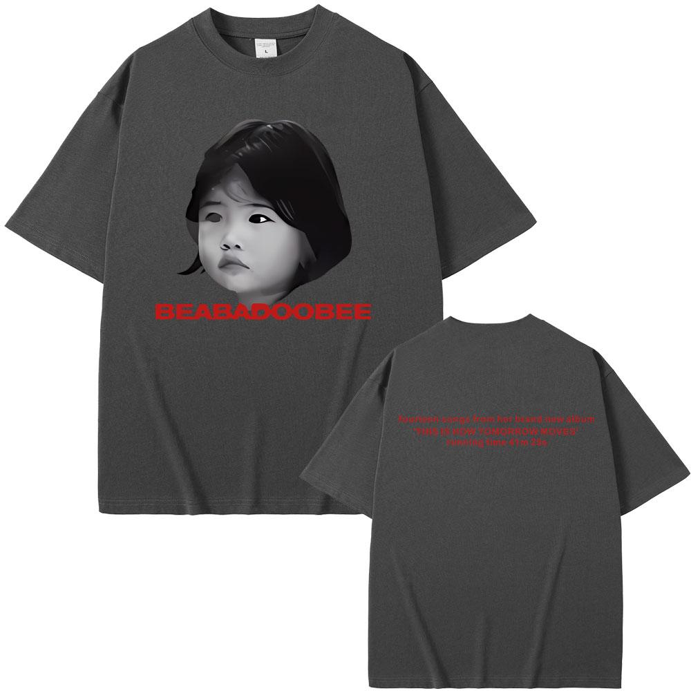 Футболка Beabadoobee This Is How Tomorrow Moves Графическая футболка с альбомом Мужская Женская Мода Футболки с круглым вырезом Оверсайз с коротким рукавом