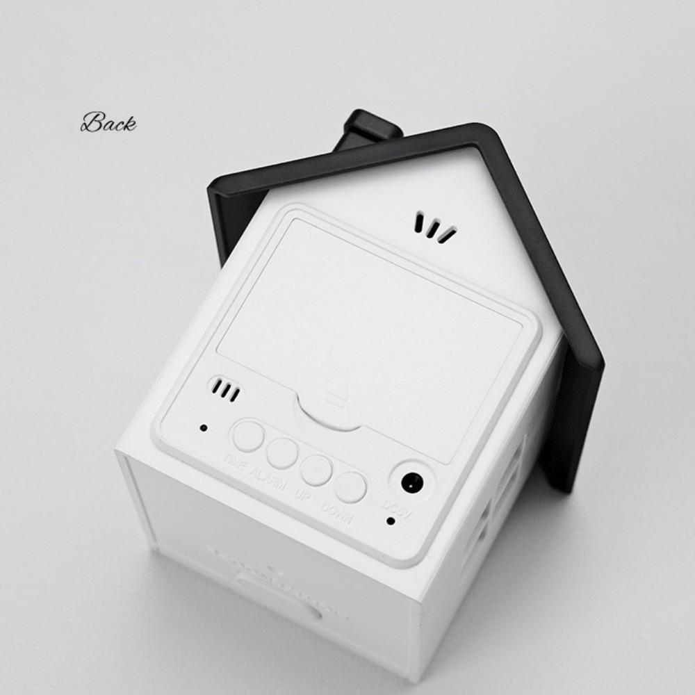 Time/Date/Week/Temperature Electronic Alarm Clock Soft Lighting Desktop Table Clock  Student Use