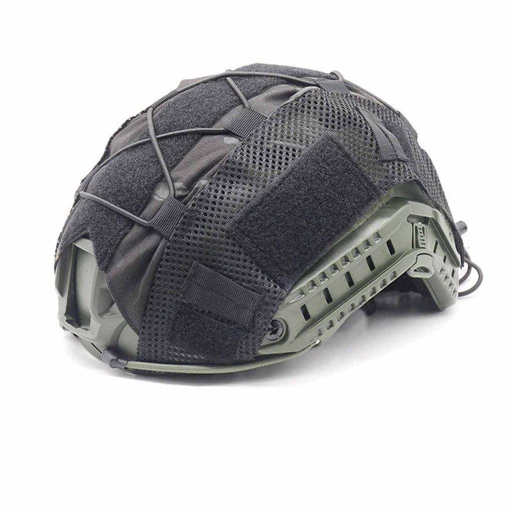 Camouflage Helmet Cover, Upgraded Outdoor Military Helmet Accessory, Hunting, Airsoft, Paintball Helmet Protective Gear