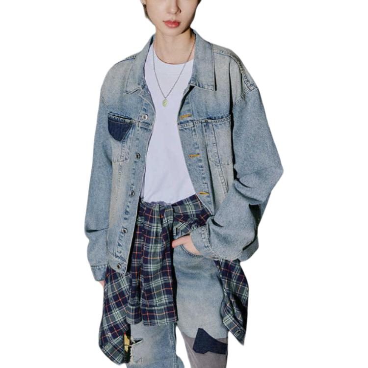 Levi's Джинсовые куртки Мужские Лацкан Умеренный 004GI-0000