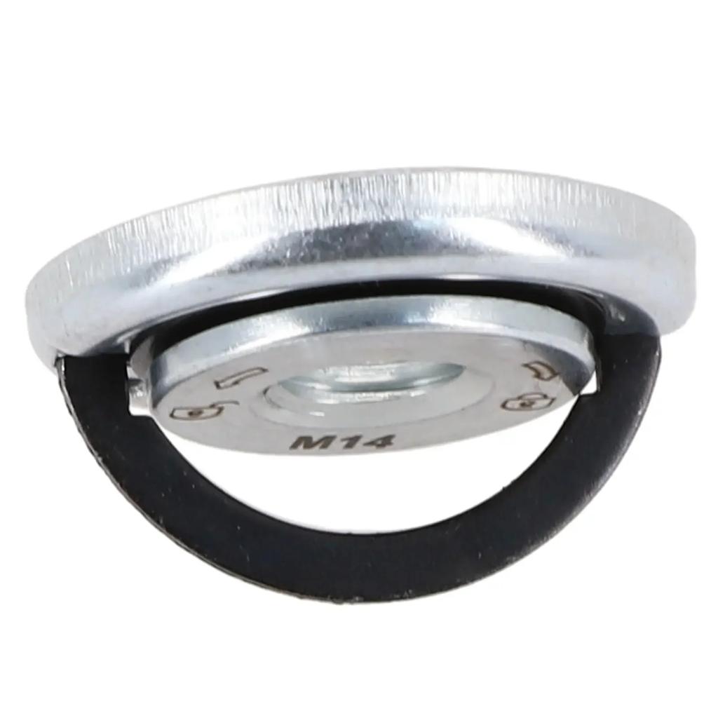 Самоблокирующаяся прижимная пластина шлифовальной машины Быстросъемная гайка фланца Патрон Инструменты Универсальная резьба M14 Угловая шлифовальная машина