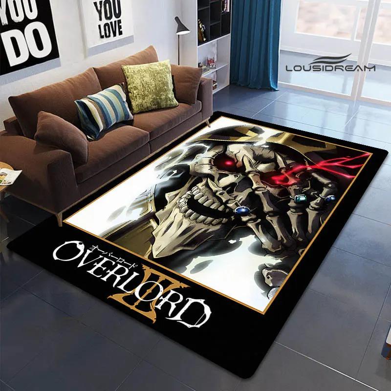 Самый новый ковер с принтом Overlord, коврик для пикника, модный домашний декор, красивый противоскользящий коврик, подарок на день рождения