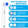 Compatible with Oral B Electric Toothbrush Replacement Toothbrush Brush Heads, Professional Sensitive Gum Care Brush Head Refill