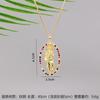 New Design Virgin Mary Death Pendant Necklace Stainless Steel Fashion Choker Jewelry Party Gifts For Women Girls