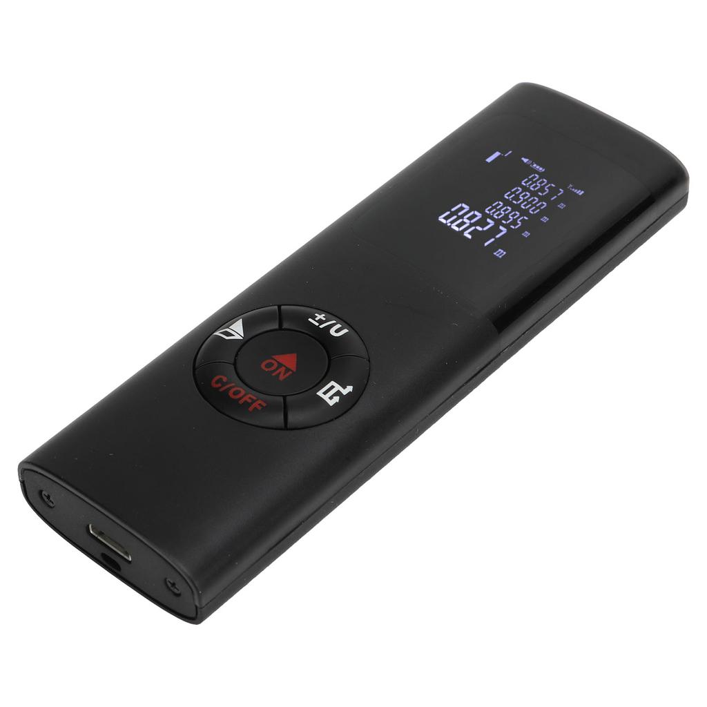 Электронный дальномер с зарядкой от USB, высокоточная цифровая линейка для измерения расстояний