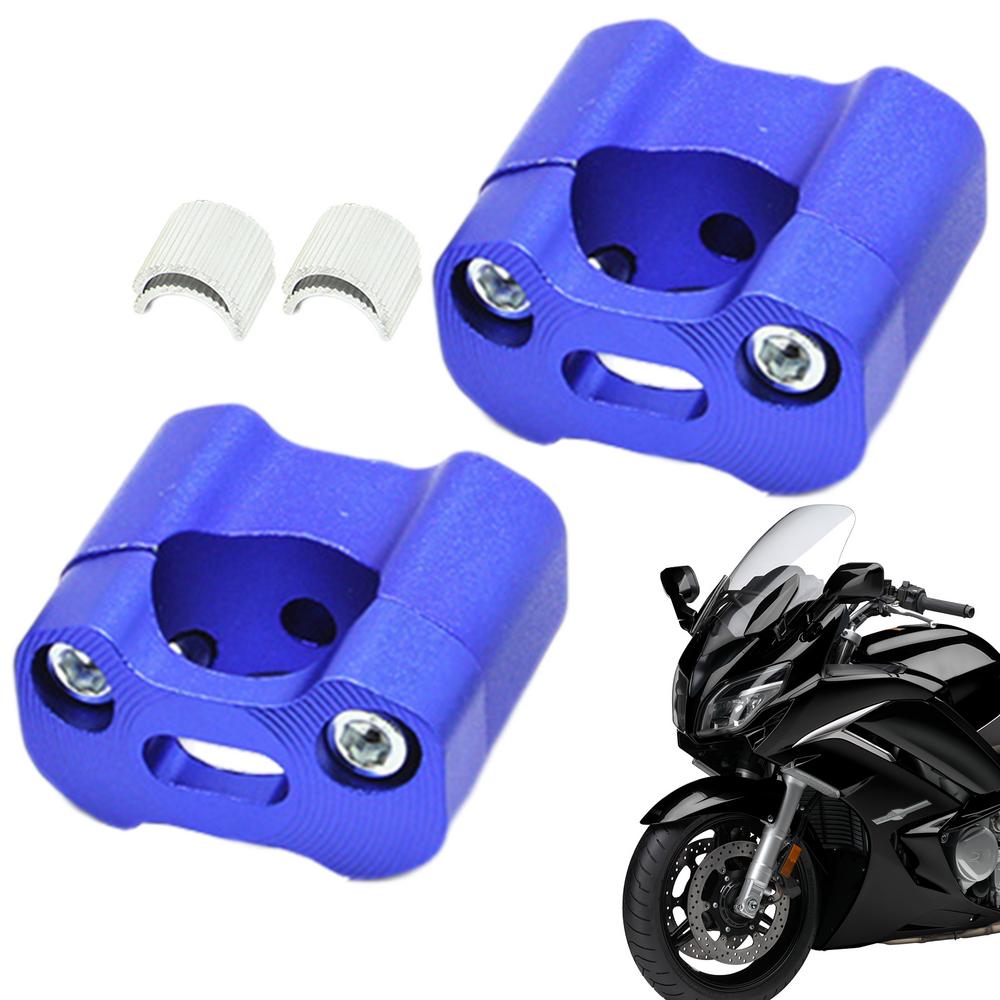 Мотоциклетные подъемы руля алюминиевый сплав 2 шт. адаптер зажима руля мотоцикла 22 мм подъемы руля зажим крепления руля