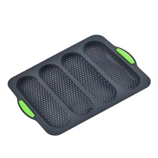Silicone Baguette Mold Non-Stick Bread Baking Tray High Temperature Resistant Kitchen Baking Accessories