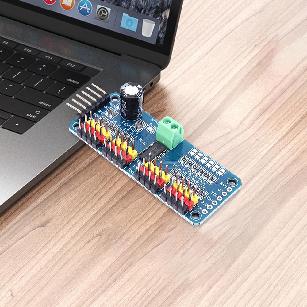 PCA9685 Driver Module IIC Interface 16 Channel 12-Bit PWM Servo Motor Driver Board Controller for Arduino Robot/ Raspberry Pi