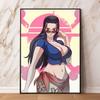 Печать на холсте и живопись, интегрированная аниме, наномодульная печать, современная стена для гостиной, рождественский подарок, эстетический постер