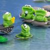 5 шт. мультяшные большие хоры с ртом лягушки миниатюрные фигурки смоляные статуи ландшафтный сад газон украшения для дома подарок