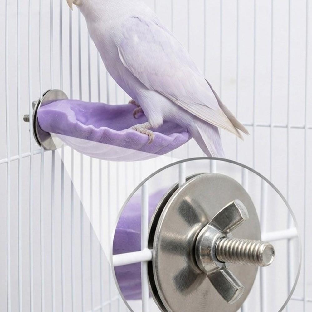 Non-slip Parrot Perch Stand Wear-resistant Bird Cage Perches Cage Decoration