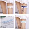Women Girls Wedding Accessories Bridal Garter Lace Garter Leg Loop Bow Leg Ring