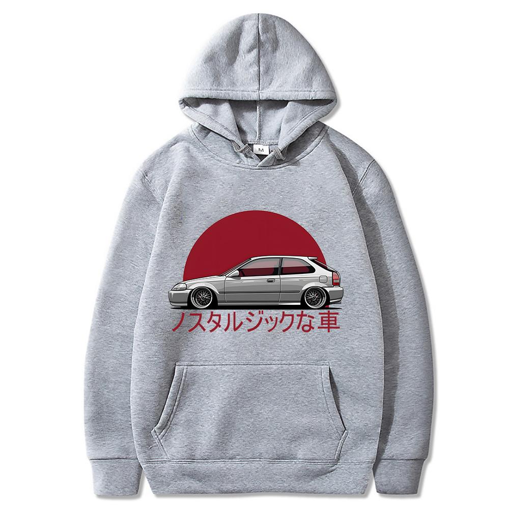 Hoodies Sweatshirts Jdm _ Japanese Hoodies Jdm Cars Men's Hoodie Hip Hop Sweatshirt Boys' Coat Sweatshirt Clothing New Style
