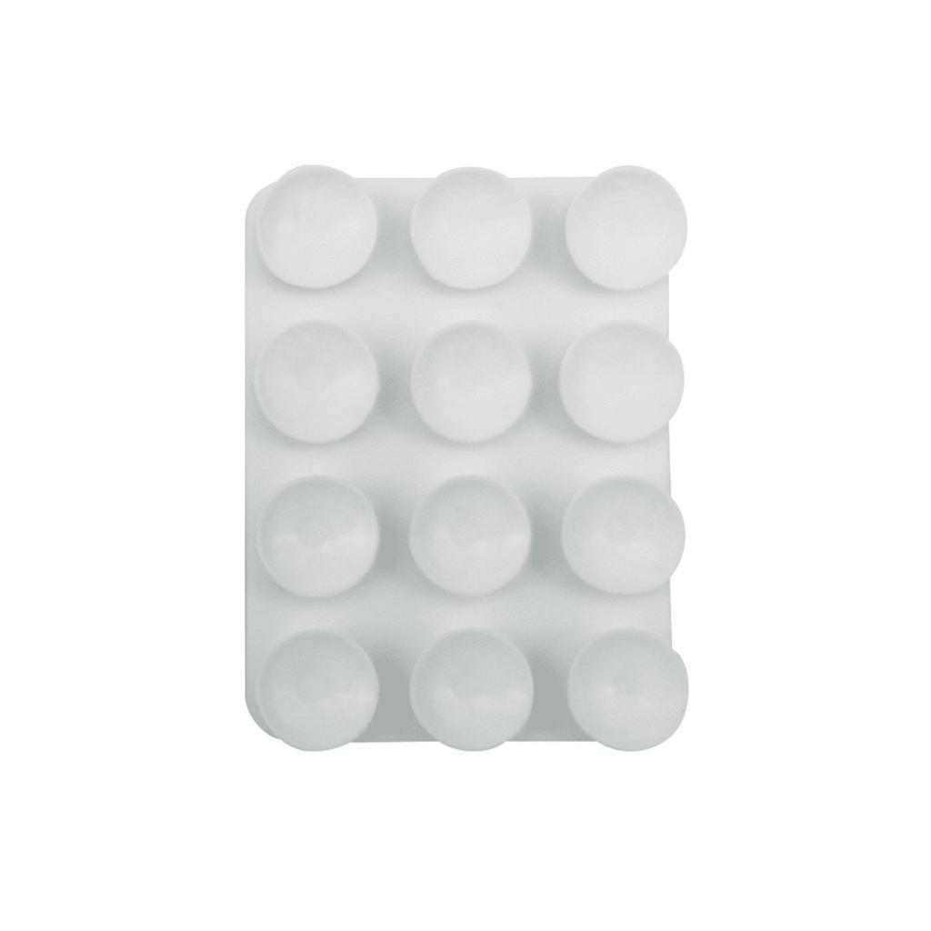 Черная силиконовая противоскользящая подставка для телефона: 24 Портативные, Минималистичные Наклейки на Присосках