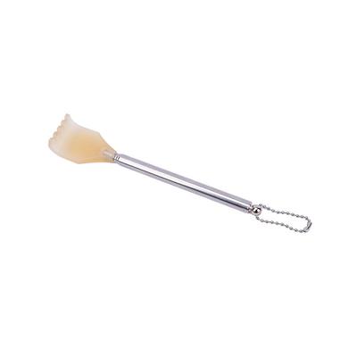 Телескопический чешет для спины из нержавеющей стали, выдвижной самомассажер для зуда спины,