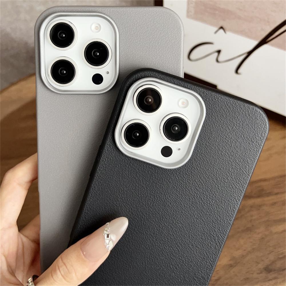 Кожаный магнитный чехол для телефона для iPhone 16 15 14 13 12 11 Pro Max 15 16 Plus чехлы для беспроводной зарядки MagSafe противоударная крышка