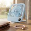 Desk fan, W30, with adjustable stand, blue
