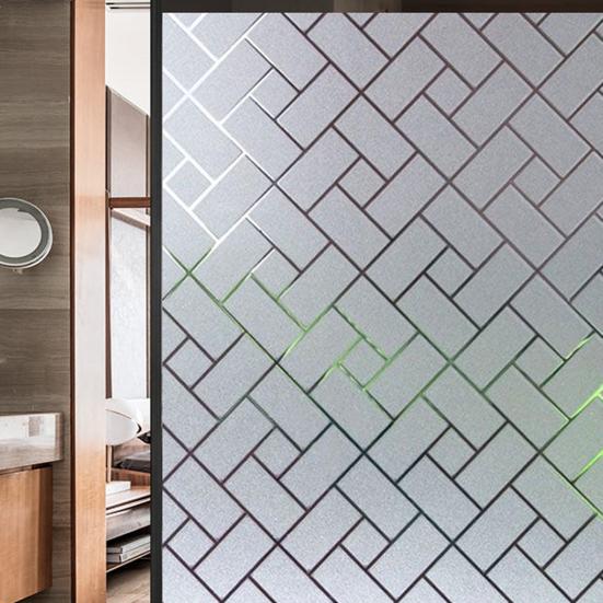 Yousheng матовая оконная пленка Защита конфиденциальности Съемный контроль тепла УФ-защита от солнца Статическое стеклянное покрытие цепляется за домашнюю дверь ванной комнаты Декоративная пленка