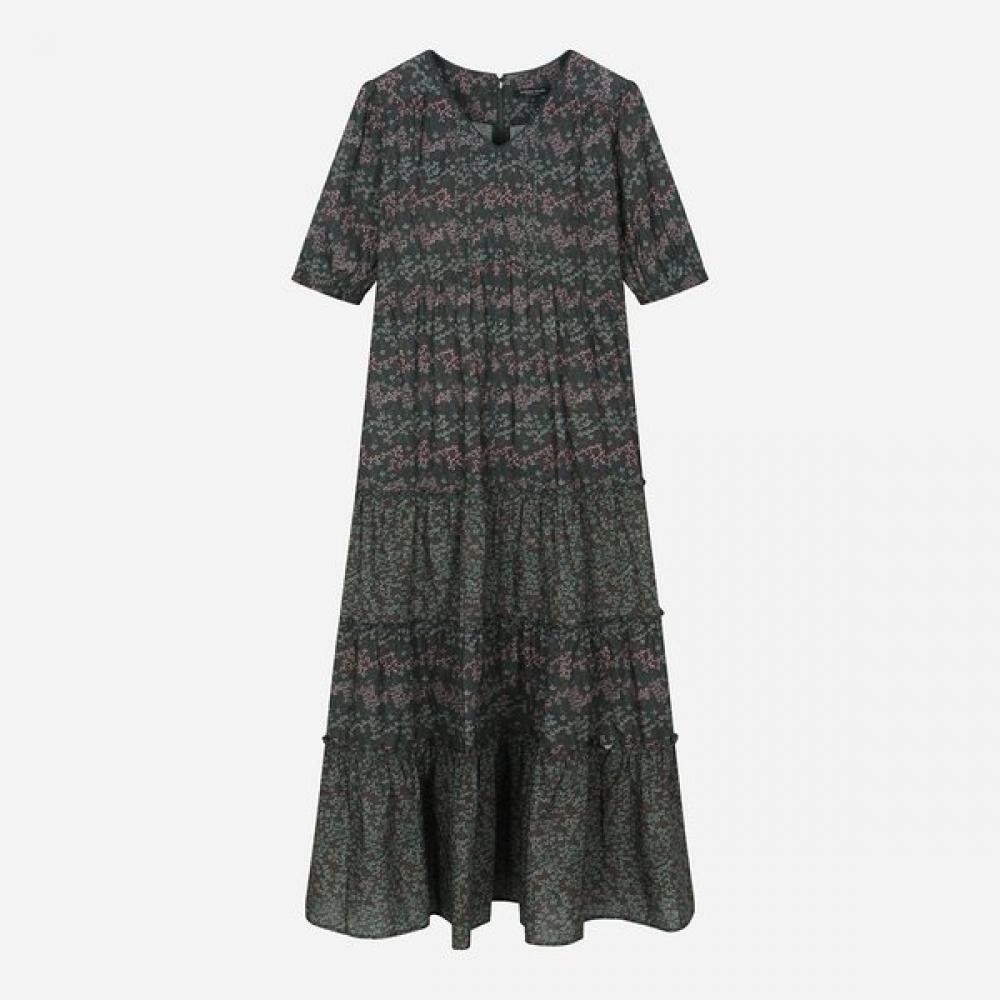 Thursday Island Flower Border Dress T264mop220w