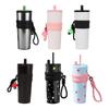 Insulated Water Bottle Leakproof Lightweight Stainless Steel Tumbler with Carry