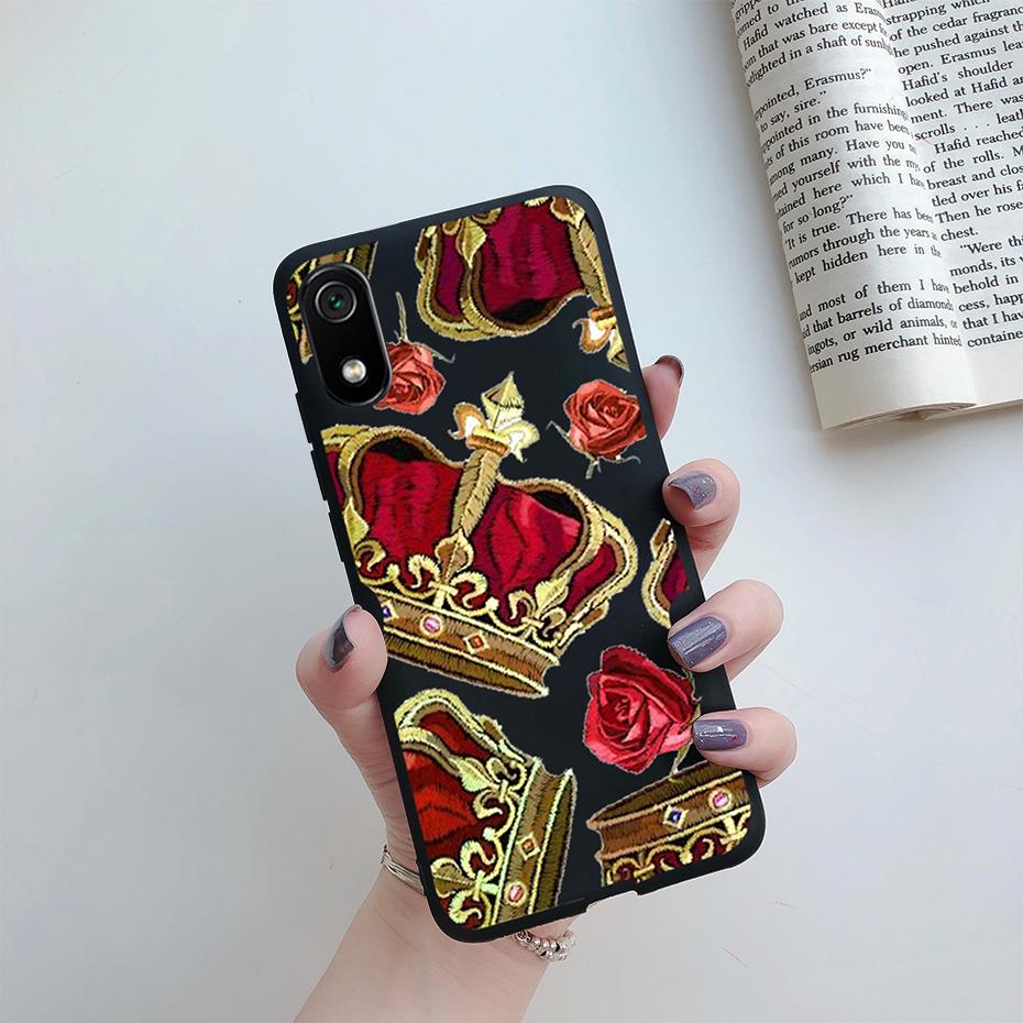 For Xiaomi Redmi 7A Case Daisy Sunflower Painted Soft Silicon Phone Back Cover Cases For Xiaomi Redmi 7A 7 A Redmi7A Case Fundas