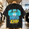 Milo And Chip T Shirt Loose T Shirts Short Sleeves Awesome Tops Summer Cotton O Neck Oversize Clothes