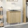 VidaXL Bathroom Cabinet Sonoma Oak 58x33x60 Cm Engineered Wood, Cabinet, Bathroom Storage Cabinet,, Furniture 849674