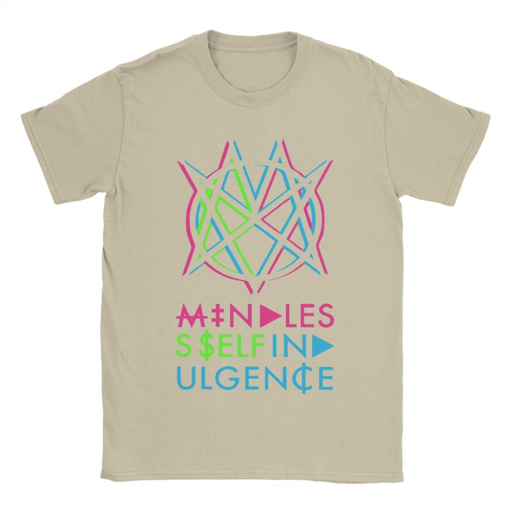 Футболка Mindless Self Indulgence Летняя Хлопковые Футболки Для Мужчин Модный Принт Футболка С Коротким Рукавом Уличная Одежда Футболки