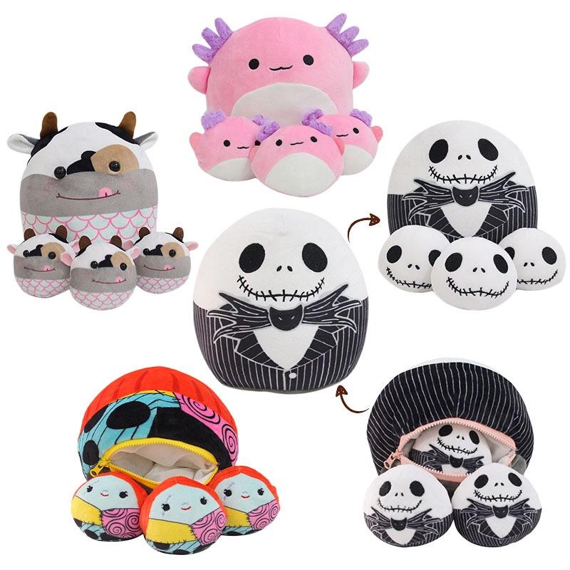 Adorable Squishmallow Axolotl Plush Toys Adorably Soft Stuffed Animal Doll Kids Xmas Gift