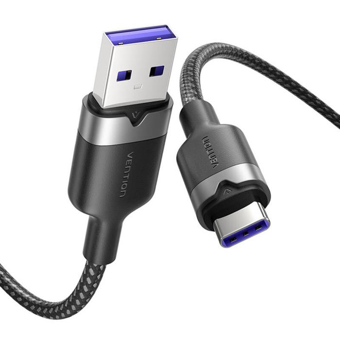 Кабель USB 2.0 A на USB-C 6A для Android, быстрая зарядка, 2 м
