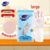 Miaojie Fleece-Lined Durable Rubber Cleaning Gloves, 5 Pairs