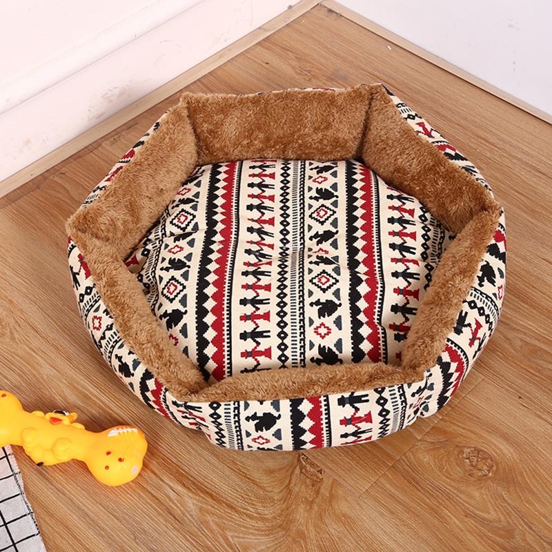 Кровать для кошек, корзина для кошек, кровать для собак, супермягкий моющийся коврик для домашних животных, спальный мешок, лежак для маленьких и средних собак
