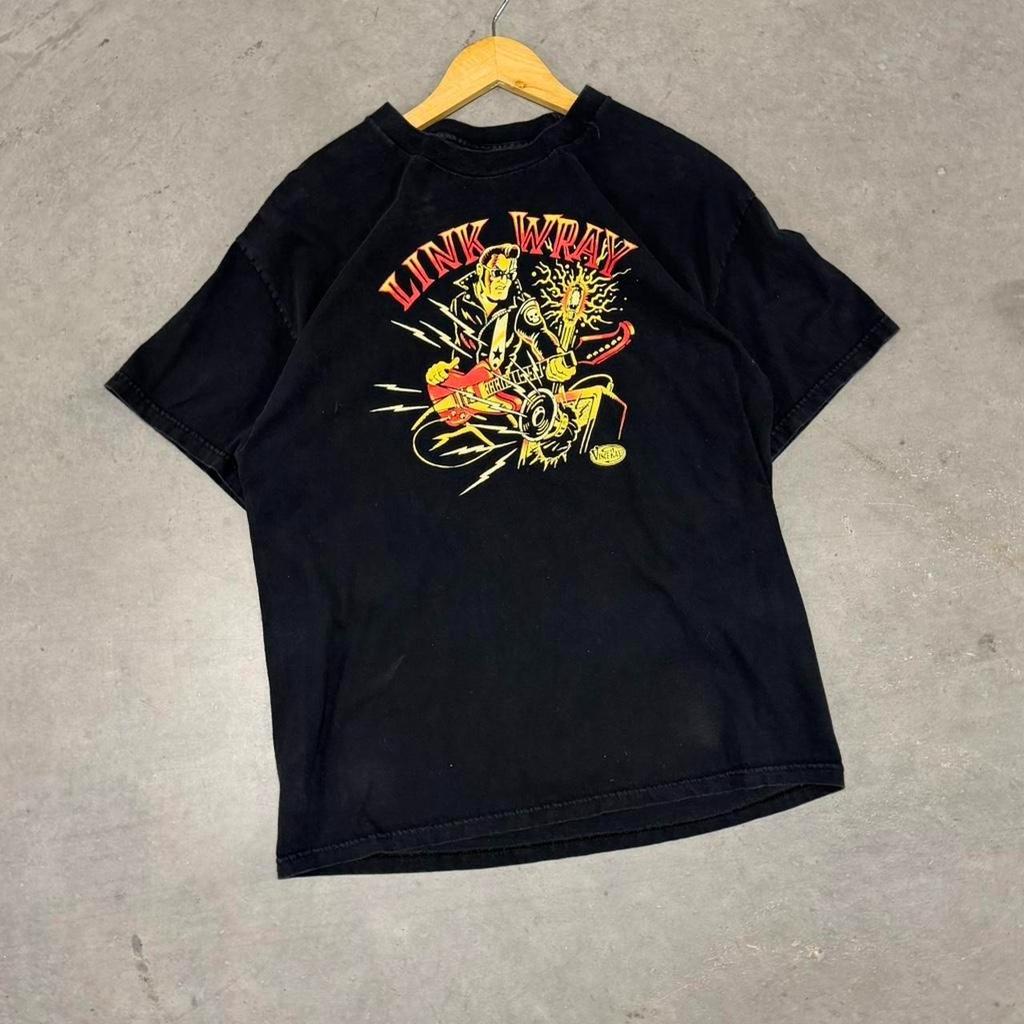 Vintage All Size Link Wray graphic tee Unisex S-5XL NZ363 FREE SHIPPING