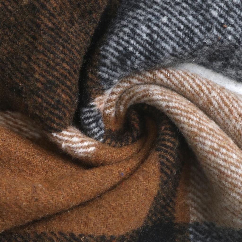 Винтажное осеннее пальто с лацканами в британском стиле, длинное клетчатое пальто-жилет для офиса, повседневной носки, поездок - Женская модная верхняя одежда