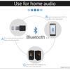 Stereo 3.5mm AUX Dual Output Bluetooth 5.1 USB Receiver Wireless Bluetooth Receiver Bluetooth Adapters  AUX USB Stereo Car