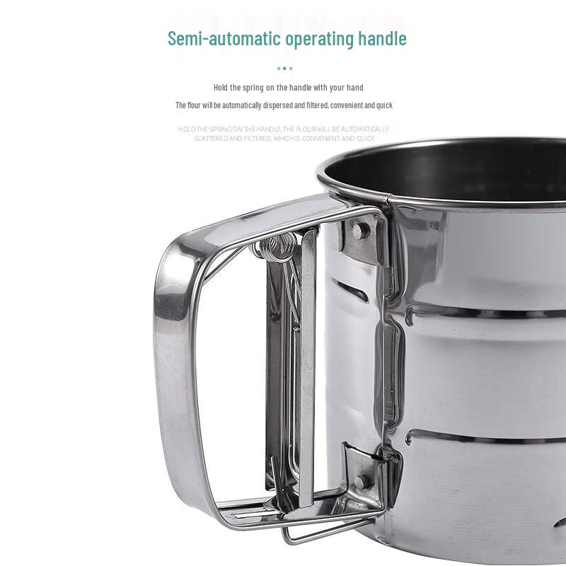 Stainless Steel Semi-Automatic Flour Sifter