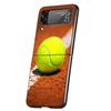 Спортивный чехол для телефона с изображением тенниса Для Samsung Galaxy Z Flip 7 6 5 4 3 5G Flip7 Flip6 Flip5 Flip4 Flip3 Черный Fundas Shell Galaxy Z F