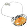 Malinga Jasper Gemstone 925 Sterling Silver Gift Jewelry Necklace 18"